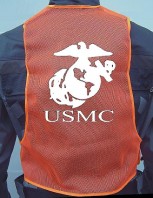 USMC back orng mc